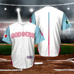 2021 MLB Los Angeles Dodgers Mexican Heritage Night Stadium Giveaway Jersey  XL