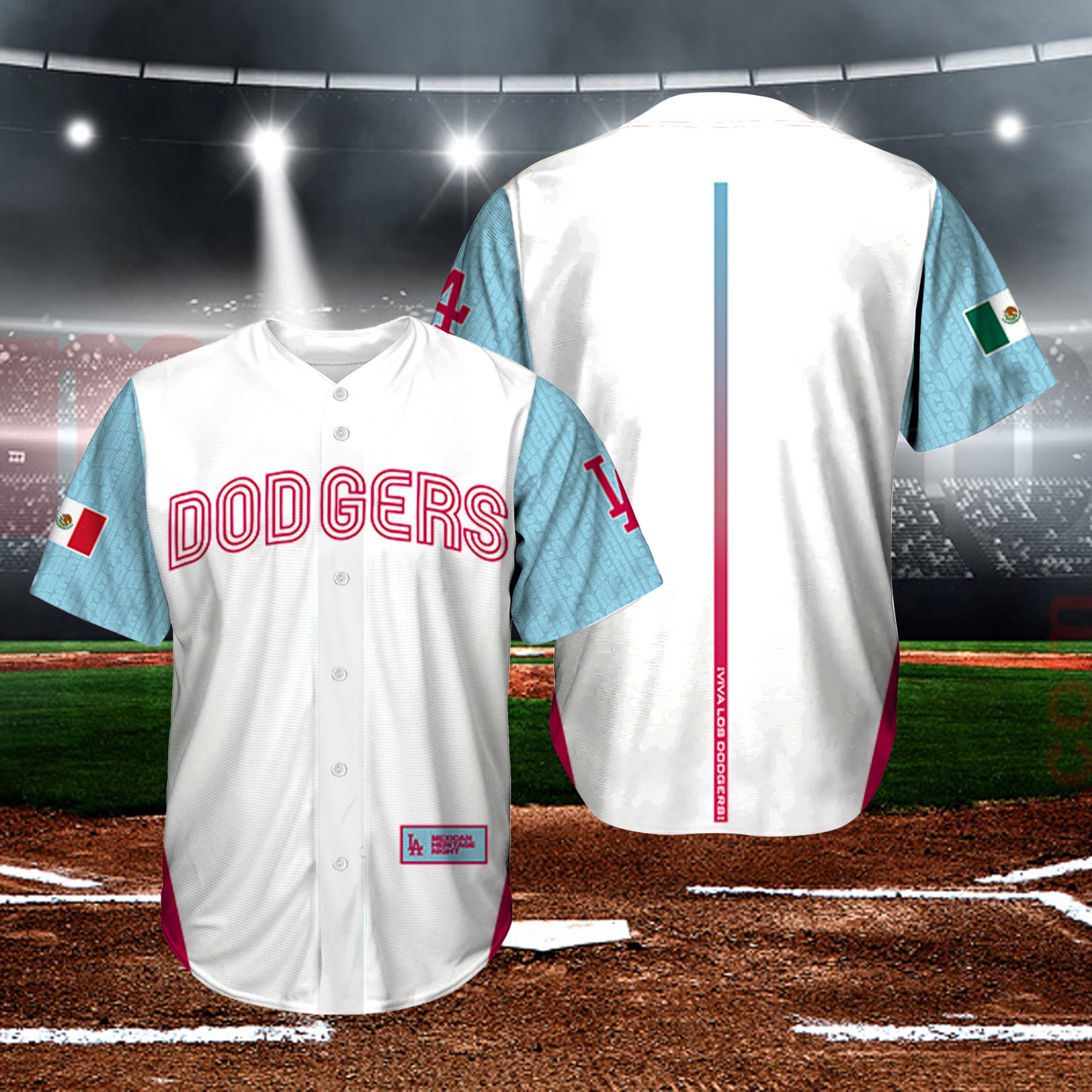 dodgers mexican heritage shirt