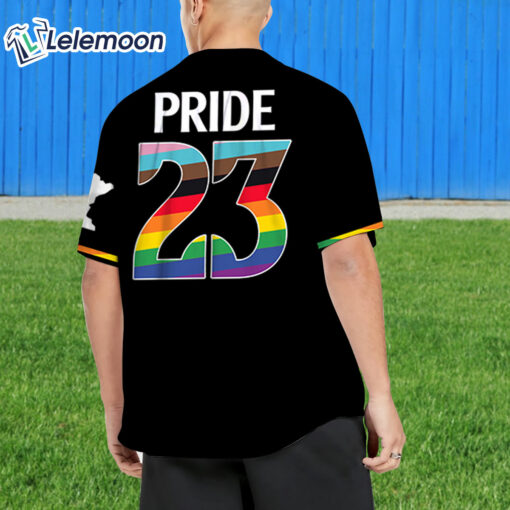 Minnesota Twins Pride Night Twins LGBTQ 2023 Baseball Jersey $36.95