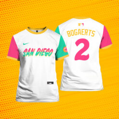 Padres Xander Bogaerts City Connect Jersey Shirt 2023 Giveaways