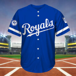 Rockhurst University Night At The K Royals Rock U 23 Baseball Jersey