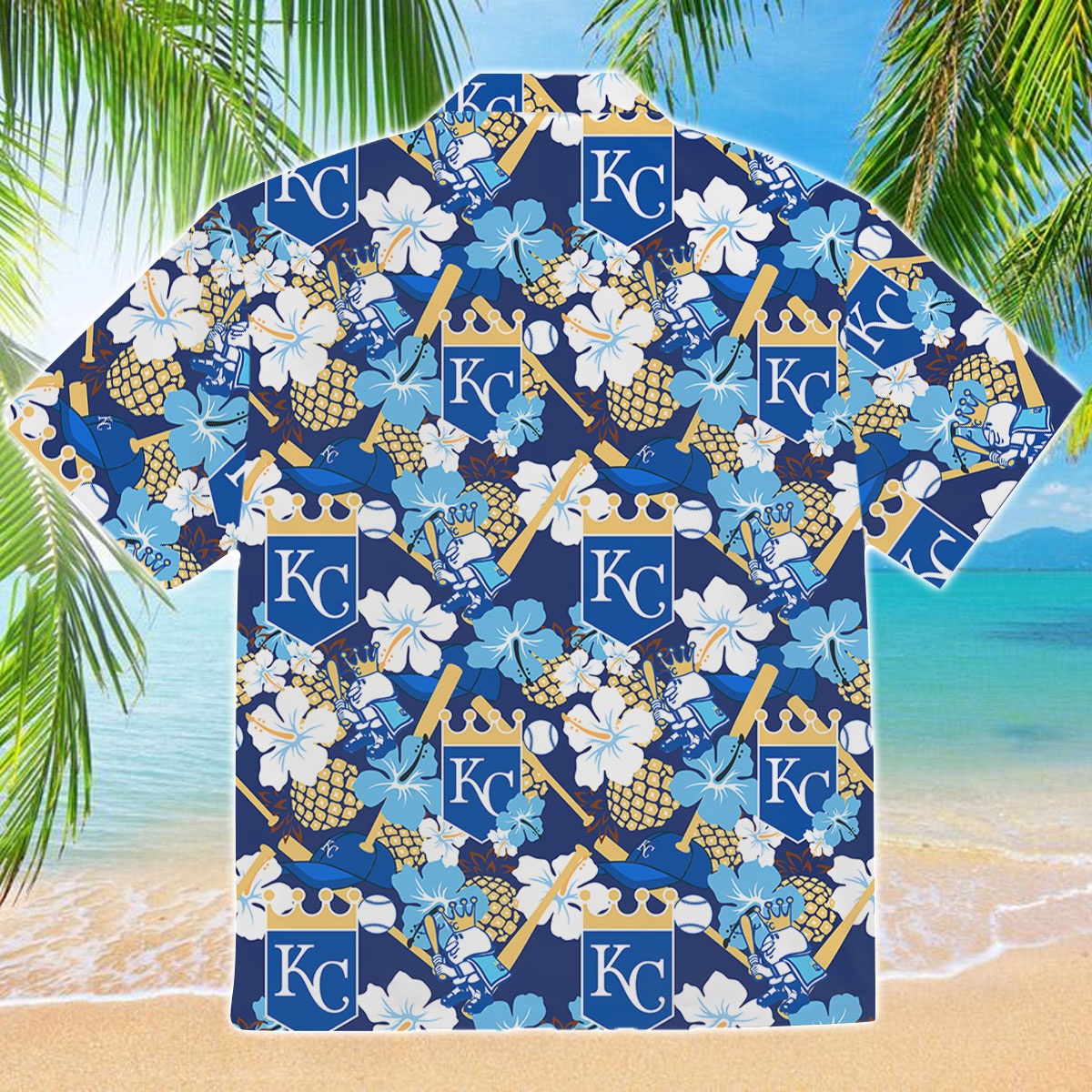 Kc royals hawaiian best sale shirt