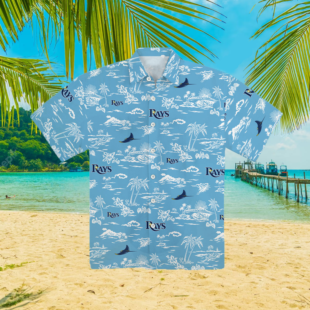 tampa bay rays tropical shirt