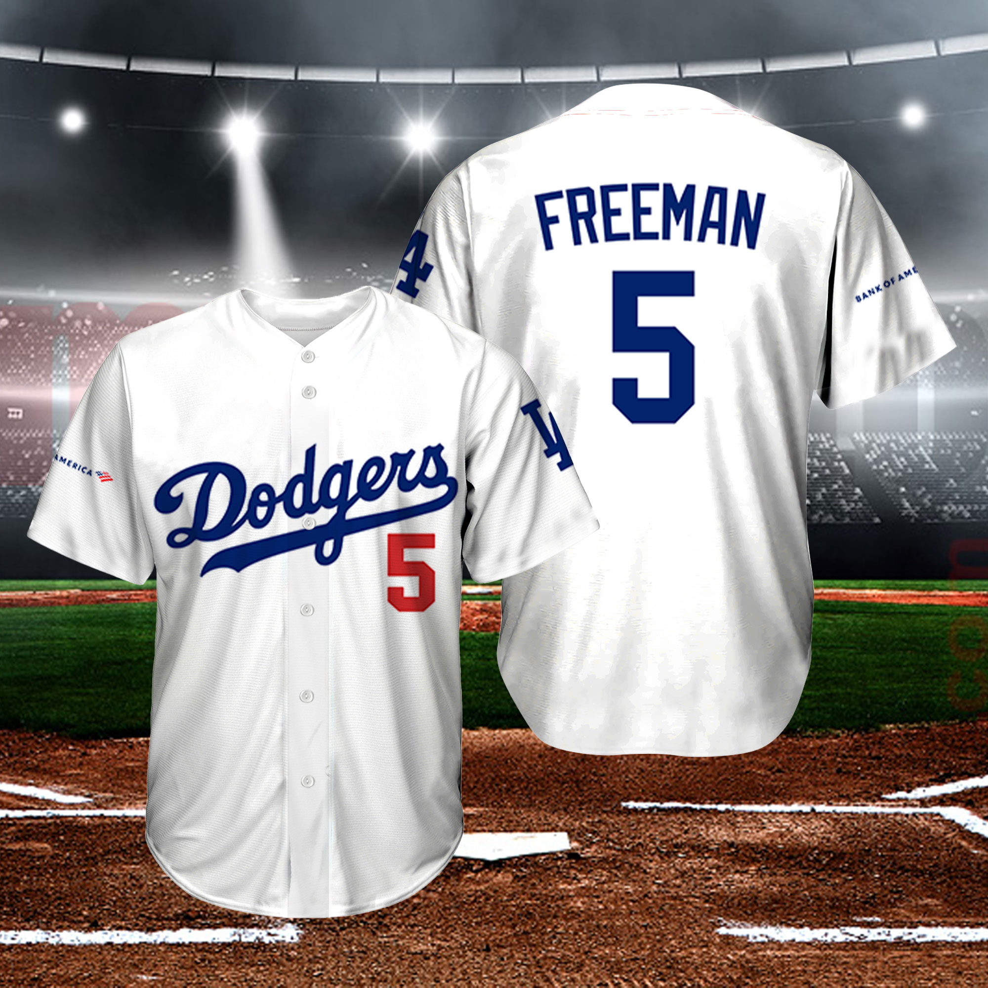 freddie freeman white jersey