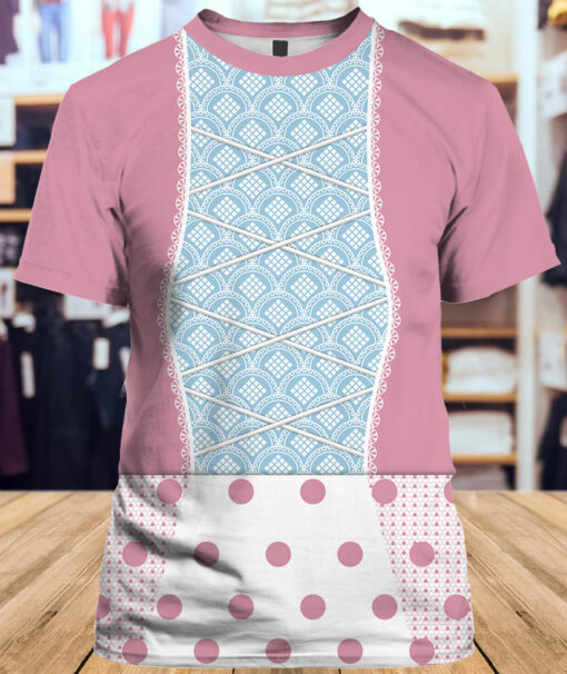 Bo Peep Running Halloween Cosplay Costume Unisex T-shirt