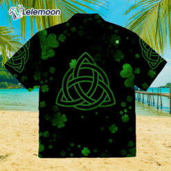 Celtic Shamrock Irish St.Patrick Day Hawaiian Shirt $36.95