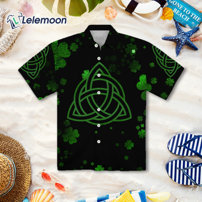 Celtic Shamrock Irish St.Patrick Day Hawaiian Shirt Celtic Shamrock Irish St.Patrick Day Hawaiian Shirt