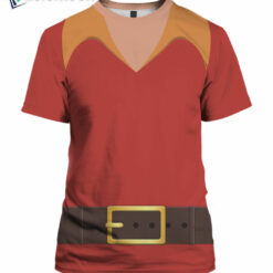 Gaston Beauty and the Beast Costume 3D Shirt