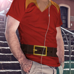 Gaston Beauty and the Beast Costume 3D Shirt
