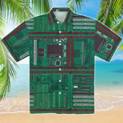 Hasanabi Motherboard Vacation Hawaiian Shirt