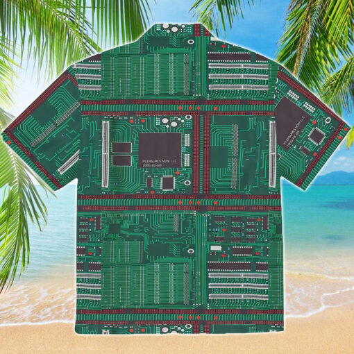 Hasanabi Motherboard Vacation Hawaiian Shirt $36.95