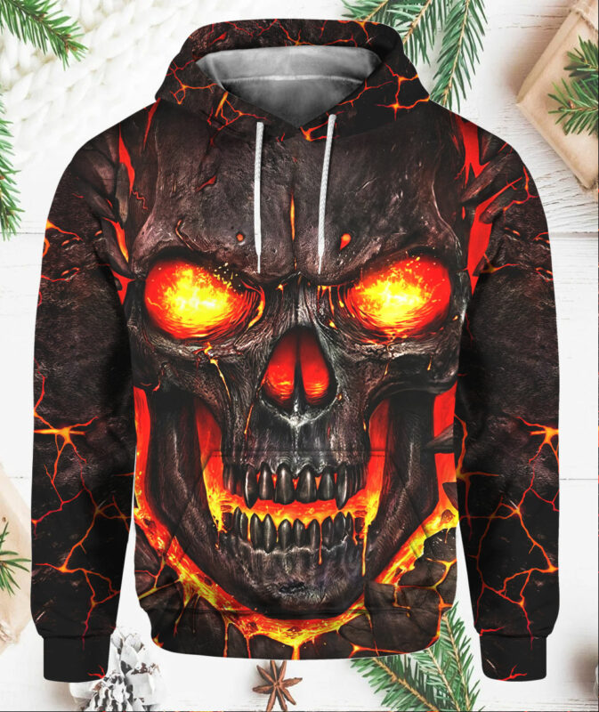 Red lava blocks hoodie 2025