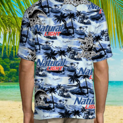 Natural Light Hawaiian Sea Island Pattern Shirt $36.95