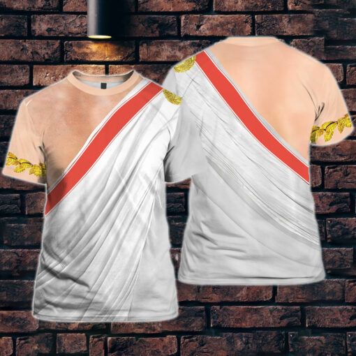 Roman Toga Costume All Over Adult T-Shirt