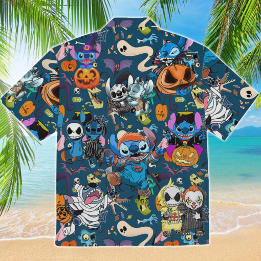 Stitch Halloween Hawaiian Shirt $36.95