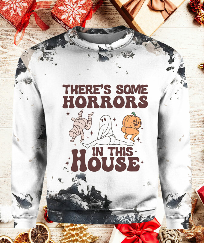  Halloween There's Some Horrors In This House Sweatshirt