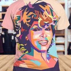 Tina Turner Queen Casual All Over Print Shirt $36.95