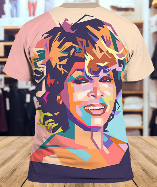 Tina Turner Queen Casual All Over Print Shirt $36.95