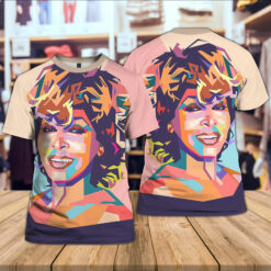 Tina Turner Queen Casual All Over Print T-Shirt