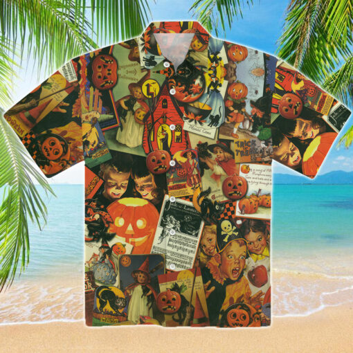 Trick Treat Halloween Hawaiian Shirt