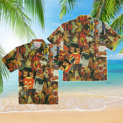 Trick Treat Halloween Hawaiian Shirt