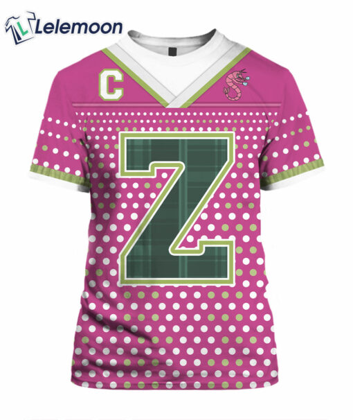 Zombies 3 Zed Necrodopolis Pink Halloween Costume Shirt