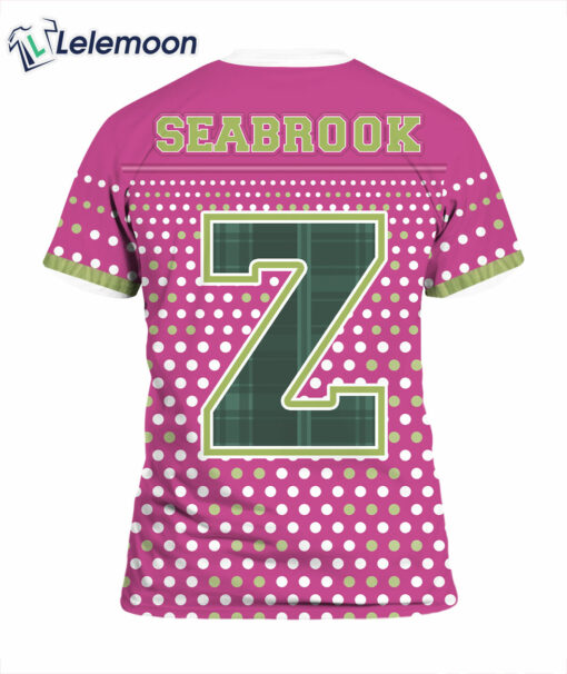 Zombies 3 Zed Necrodopolis Pink Halloween Costume Shirt $28.95