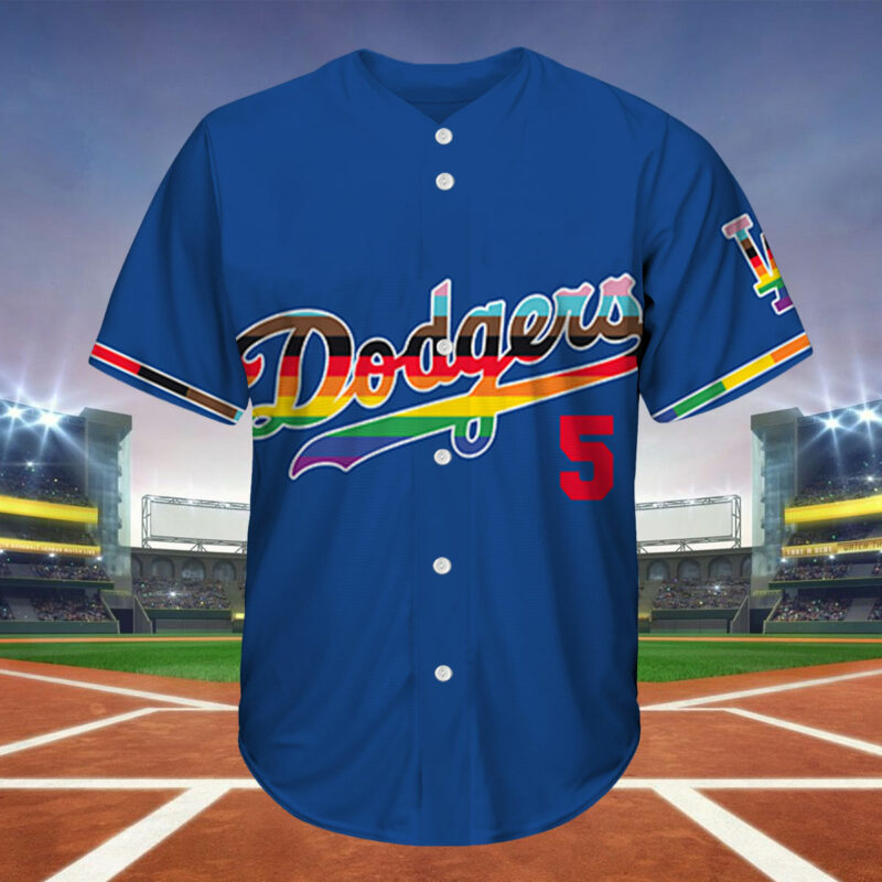 Los Angeles Dodgers LGBTQ+Pride 2023 Baseball Jersey Shirt Los Angeles Dodgers LGBTQ+Pride 2023 Baseball Jersey Shirt