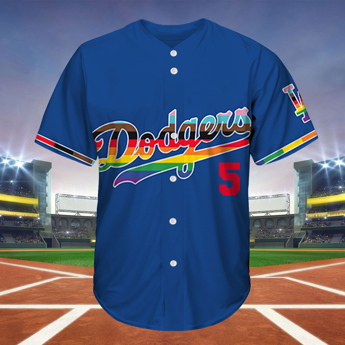 baseball shirt dodgers