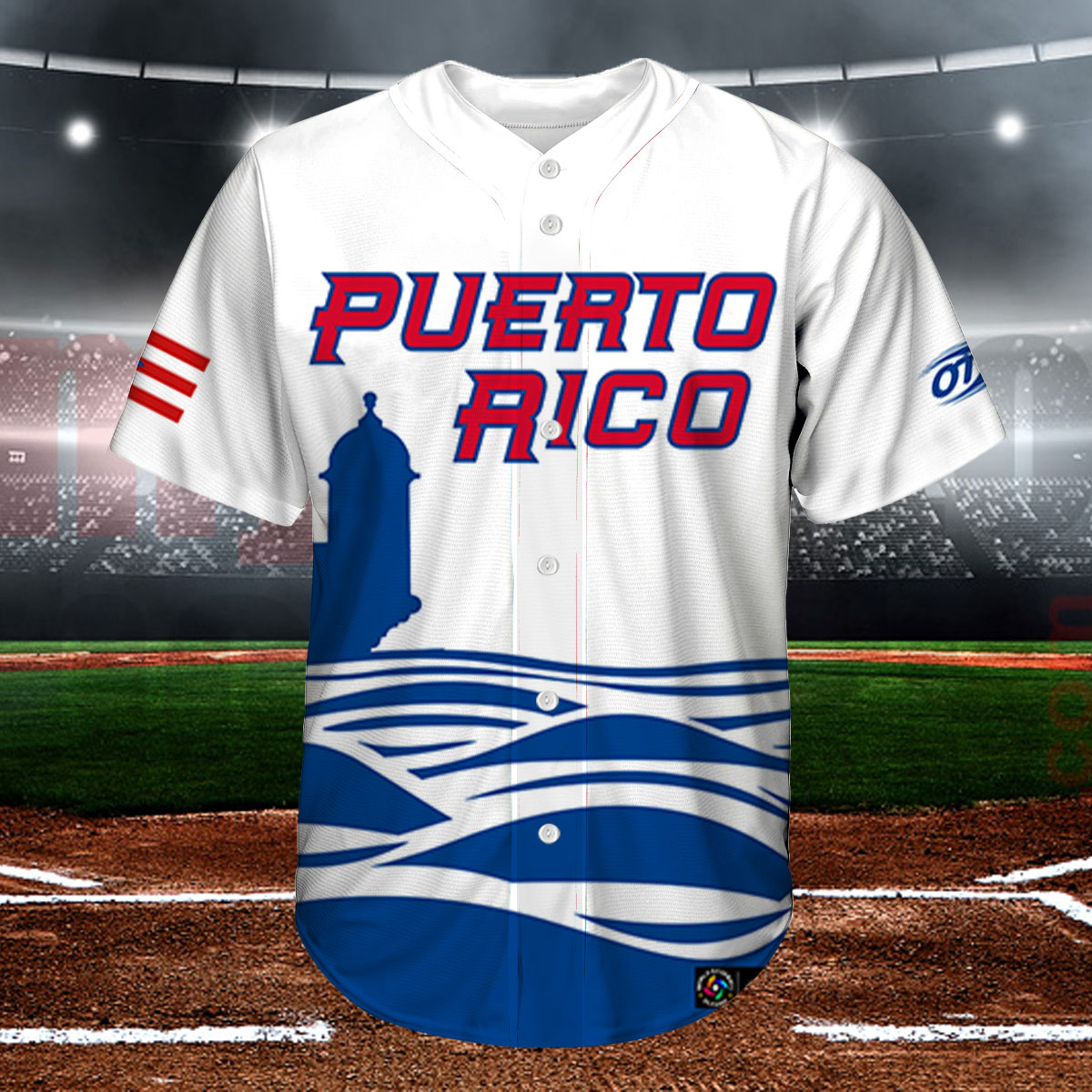 Puerto Rico Baseball White 2023 World Baseball Classic Replica Jersey -  Lelemoon