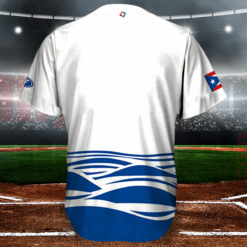 Puerto Rico Baseball White 2023 World Baseball Classic Replica Jersey $36.95