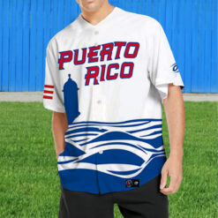  Puerto Rico Baseball White 2023 World Baseball Classic Replica Jersey