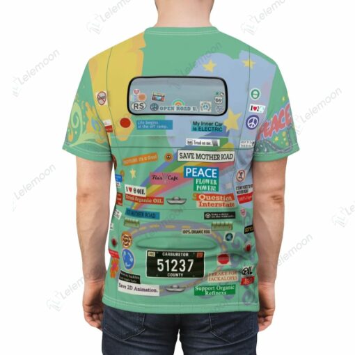 Cars Shirts, Fillmore Tee, Pixar Cosplay Costume T-Shirt $36.95