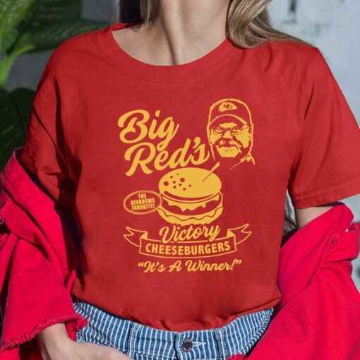 Chiefs Andy Reid Big Reds Cheeseburger T-Shirt, Hoodie, Women Tee, Sweatshirt