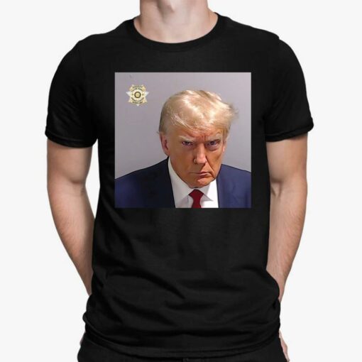 Donald Trump MugShot at Fulton County shirt
