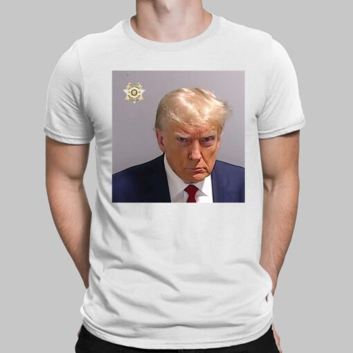 Donald Trump MugShot at Fulton County shirt