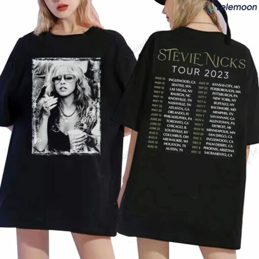 Double Side Stevie Nicks Tour 2023 T-Shirt