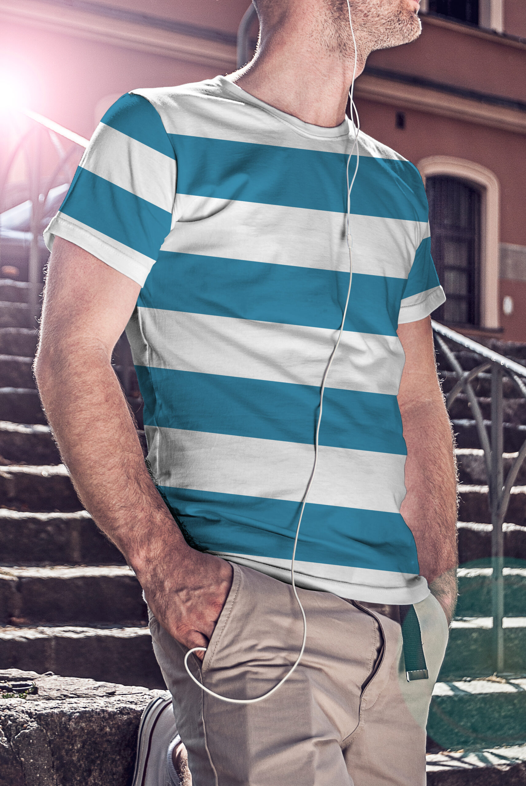 Pirate striped t shirt top