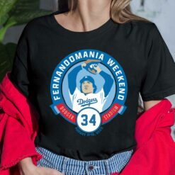 Fernandomania Weekend Dodger Fernado Shirt 34