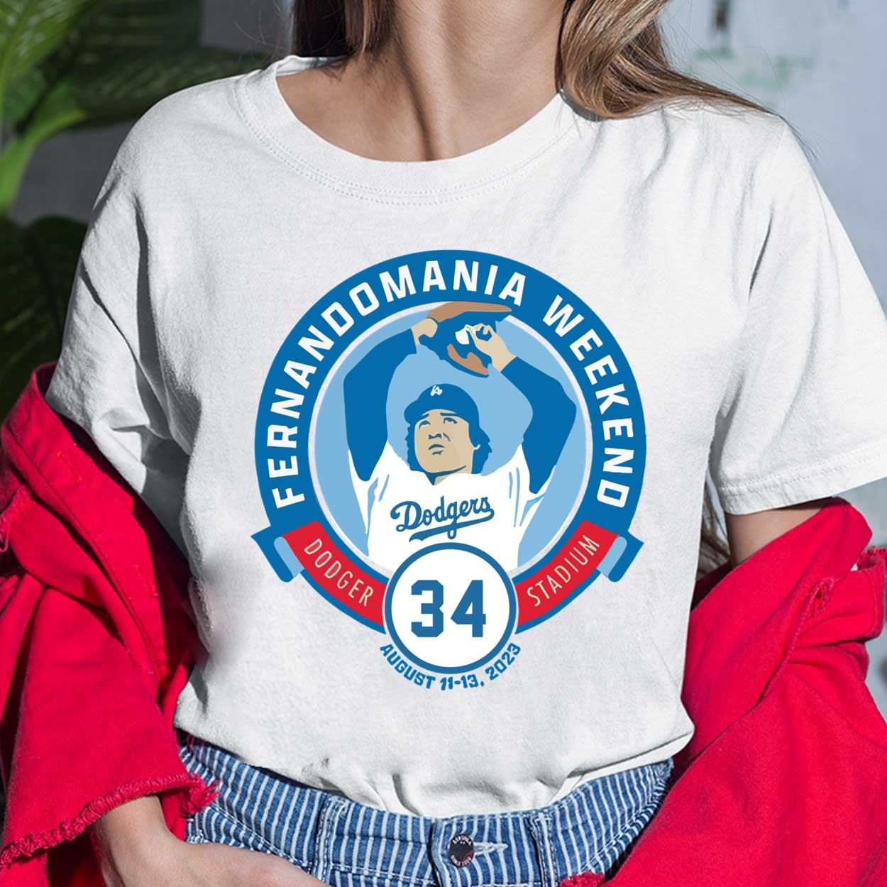 fernando valenzuela t shirt