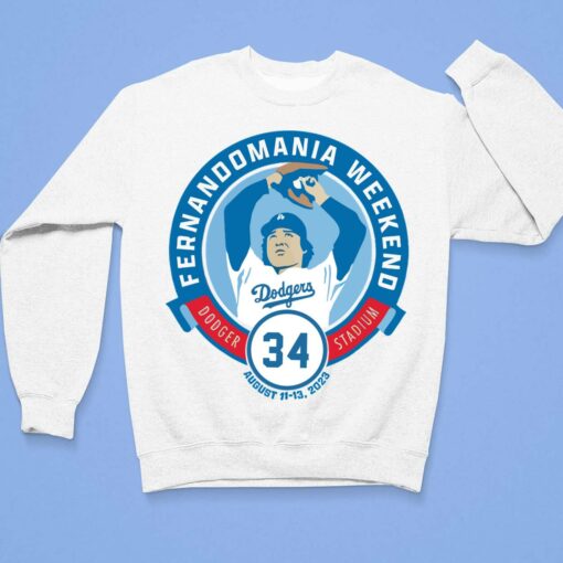 Fernandomania Weekend Dodger Fernado Shirt 34