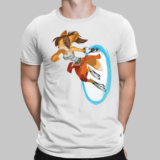 Fox Chell Portal Game Shirt, Hoodie, Women Tee, Sweatshirt