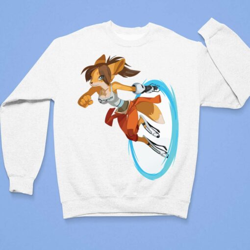 Fox Chell Portal Game Shirt, Hoodie, Women Tee, Sweatshirt $19.95