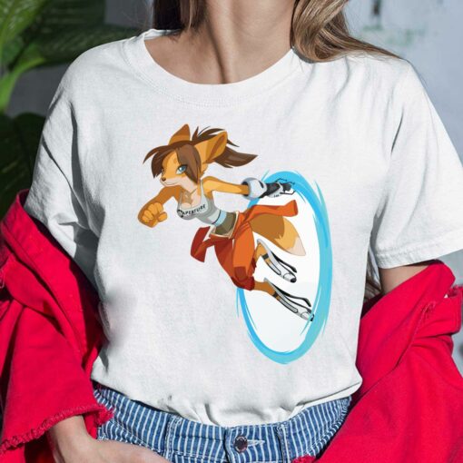 Fox Chell Portal Game Shirt, Hoodie, Women Tee, Sweatshirt