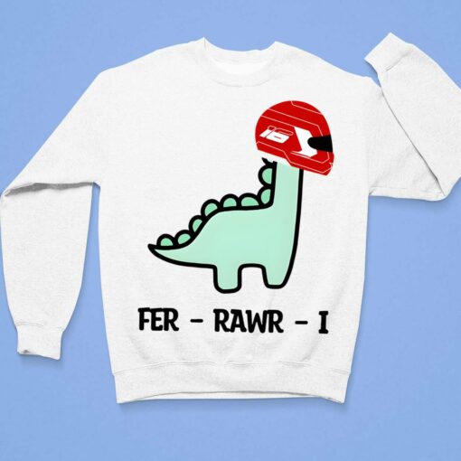 Funny F1 Fer-RAWR-I Charles Leclerc Shirt, Hoodie, Women Tee, Sweatshirt $19.95