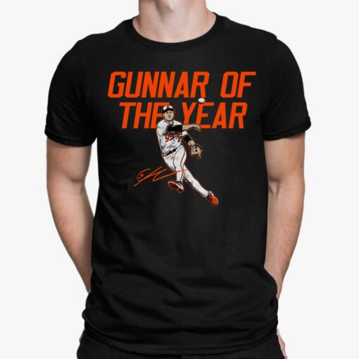 Gunnar Henderson Gunnar Of The Year Shirt, Hoodie, Women Tee, Sweatshirt