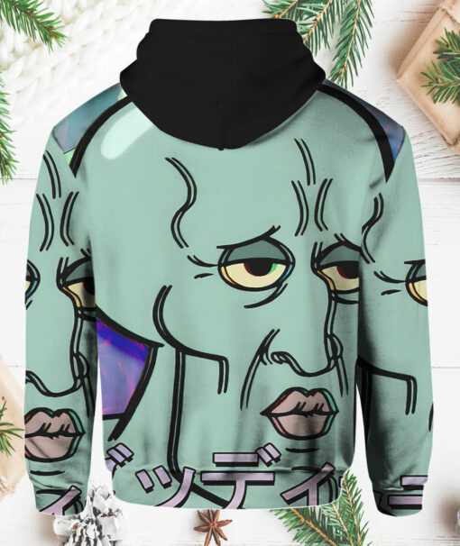 Squidward Spongebob Halloween Costume Shirt, Hoodie