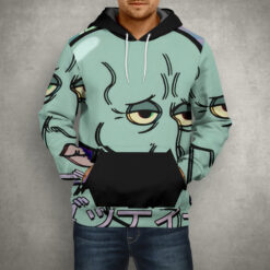 Squidward Spongebob Halloween Costume Shirt, Hoodie