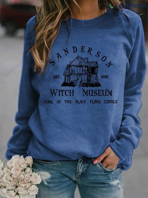 Halloween Sanderson Witch Museum Sweatshirt $30.95