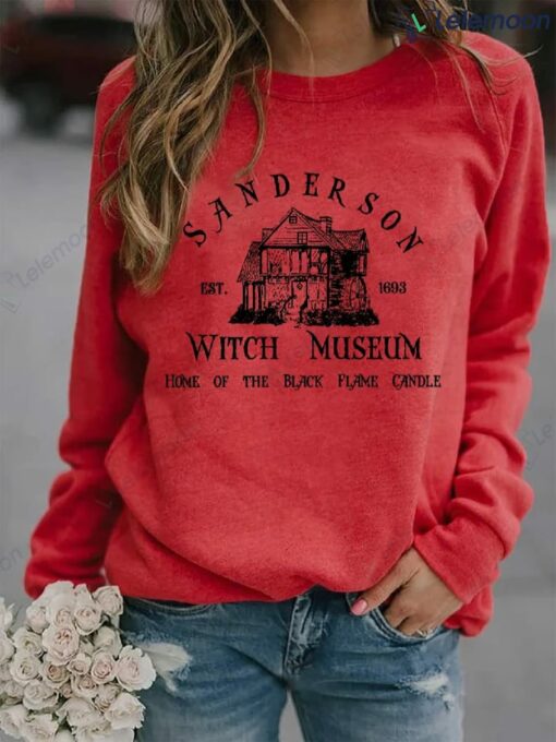 Halloween Sanderson Witch Museum Sweatshirt $30.95
